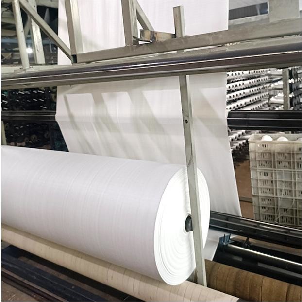 Waterproof PP Woven Fabric Roll For Sand Bag 40gsm-170gsm Customized