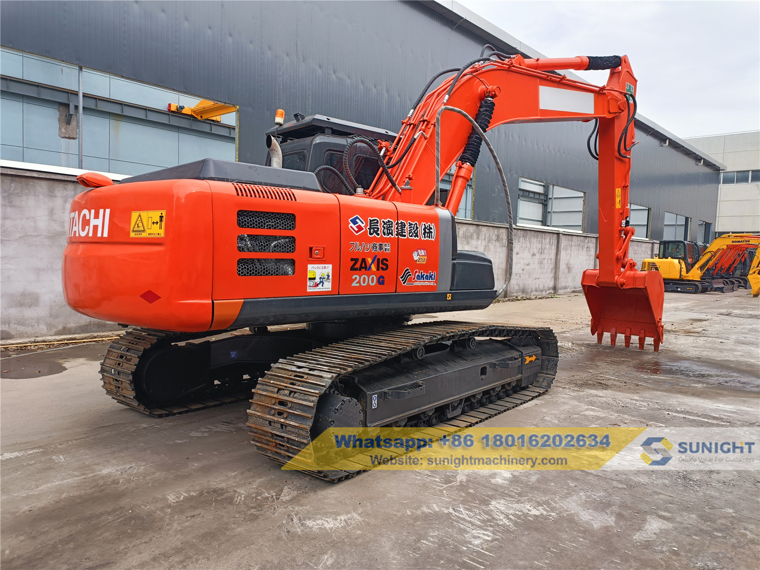 Mini Used Hitachi Crawler Excavator Japan Original Long Lasting Durability