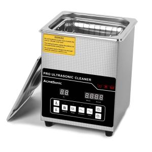 China 2L Jewelry Cleaner Ultrasonic Machine Sonic Jewelry Cleaner With Heater Timer wholesale