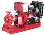Cast Iron High pressure 50kw Diesel Engine water pump for fire fighting Single