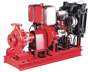 China Cast Iron High pressure 50kw Diesel Engine water pump for fire fighting Single stage Stainless wholesale