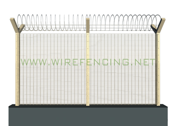 ISO High Security Anti Climbing Fence 358