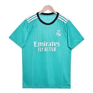 China 2021-2022 Retro Green Real Madrid Jersey Group Customization wholesale