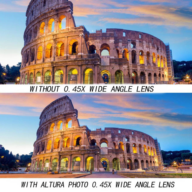 52mm 0.45x Wide Angle Camera Lens Converter Wide Angle Additional Lens