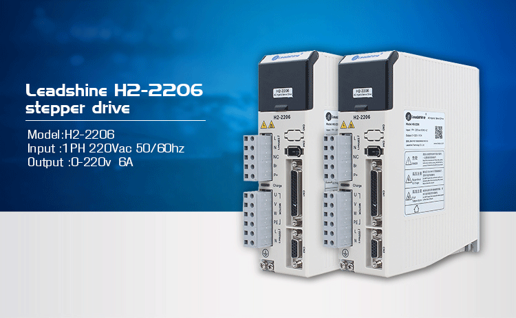 Leadshine H2-2206 closed loop servo drive for 150-220vac voltage and 6A current