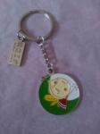 Your Own Logo Metal 3D Key Chain Parts, Wholesale Metal Souvenir Custom Keychain