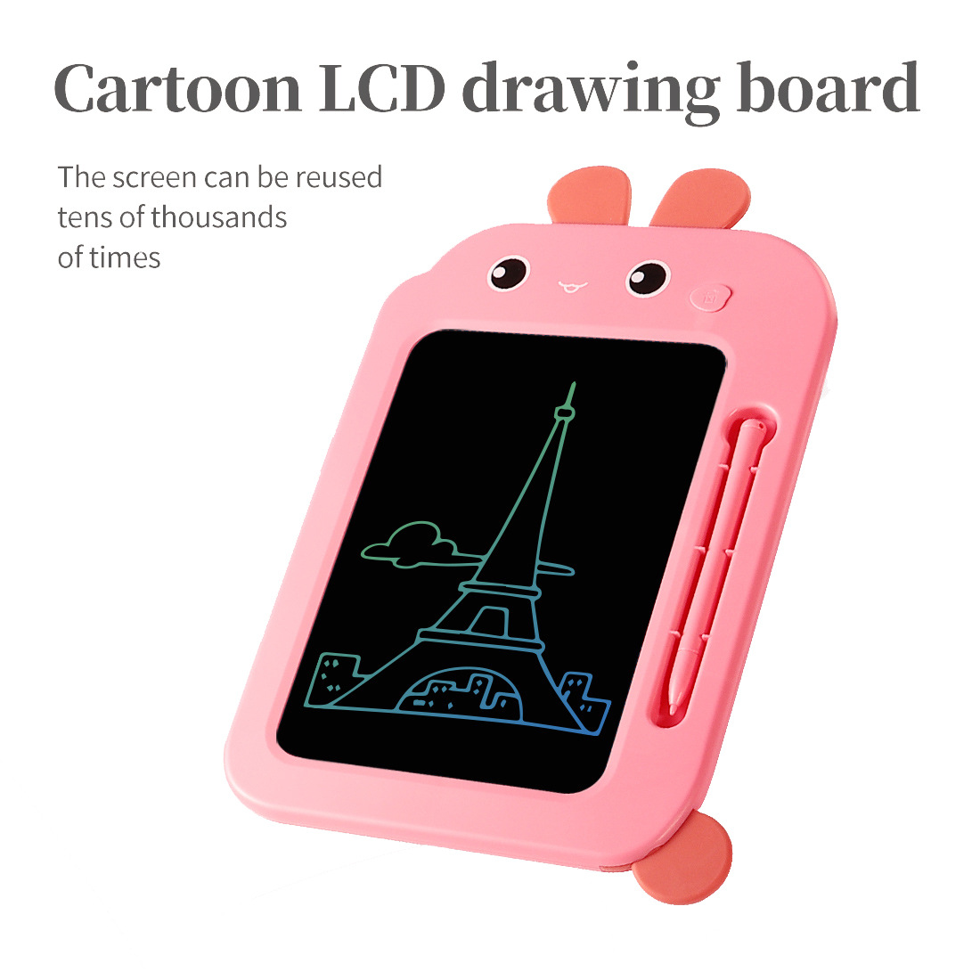Colorful Electronic Board for Kids Learning 2 to 4 Years Age Range Travel Doodle Toys