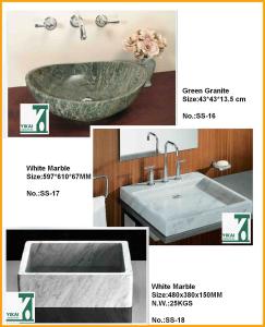 China Bathroom Vanity Granite Marble Round Bowl Pedestal Basin for Kitchen wholesale