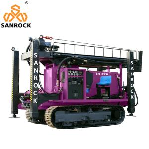China Water Well Drilling Rig Machine 400m Depth Crawler Hydraulic Water Drilling Rigs For Sale wholesale