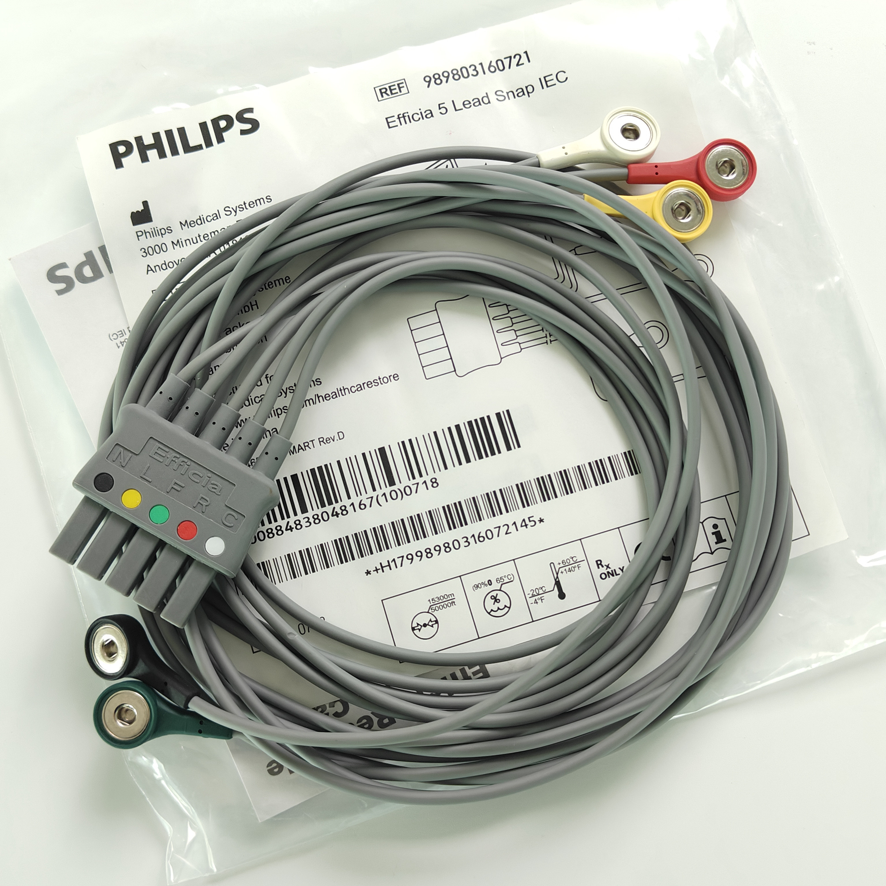 Philip Original Efficia 5lead Snap IEC, Ref: 989803160721