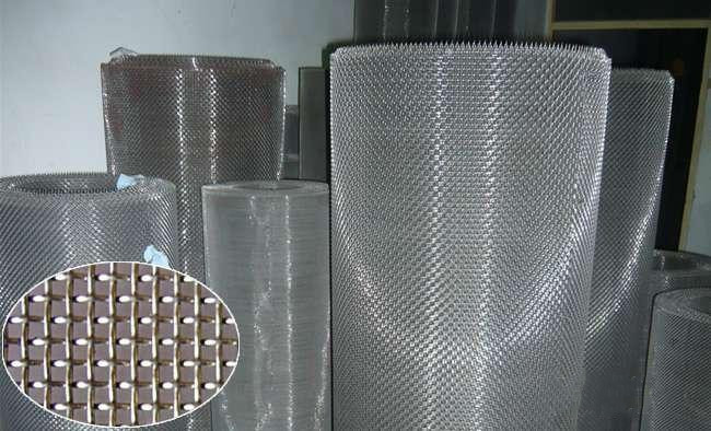 Good Ductility Brass Wire Mesh Non Magnetic For Automobile Radiators