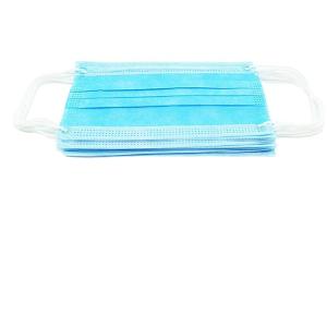 China Oem Triple Ear Loop 50pcs Nonwoven Surgical Mask wholesale