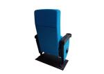 100% Polyester Commercial Theater Seating Steel Leg Auditorium Chair