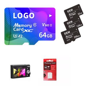 China CE ROHS FCC UKCA Camera Memory Card 64gb 128gb 256gb wholesale