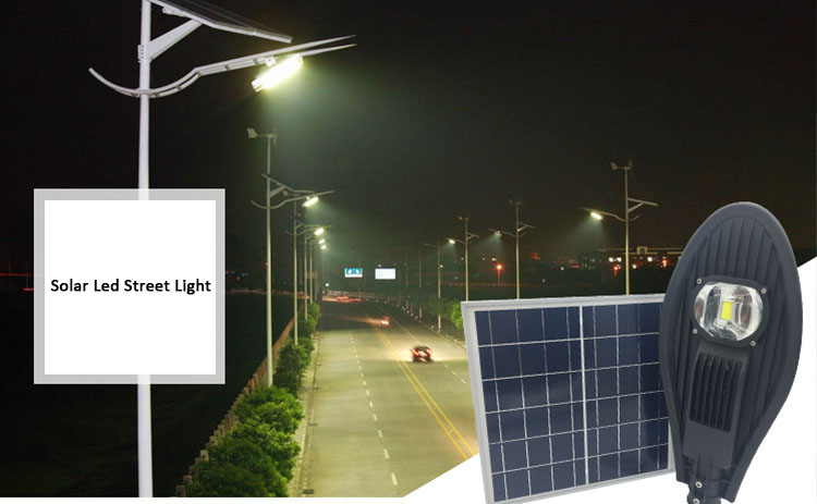 Solar Powered All In One Led Street Light , IP65 80 Watt LED Street Light