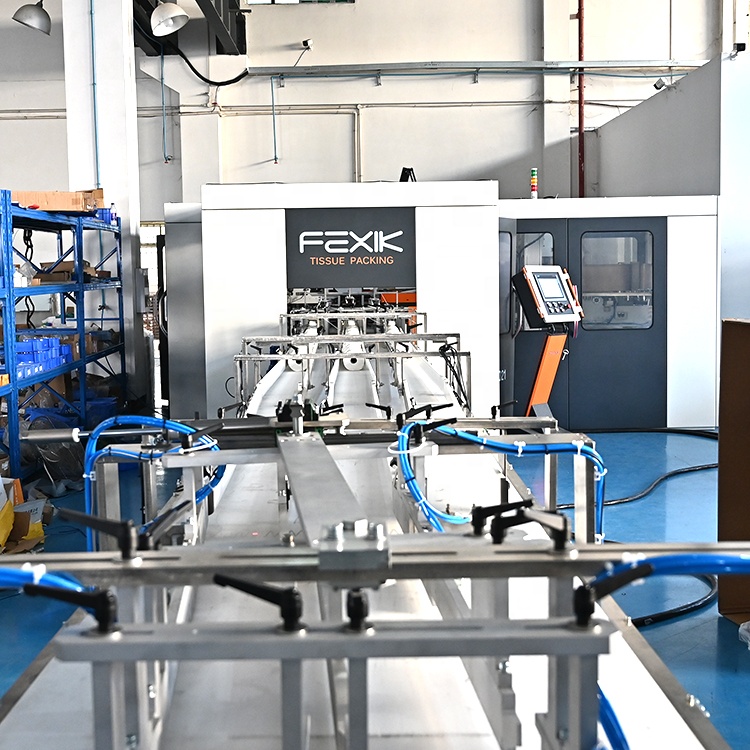 Full Automatic Toilet Tissue Paper Roll Bundling Machine Paper Product Making Machinery