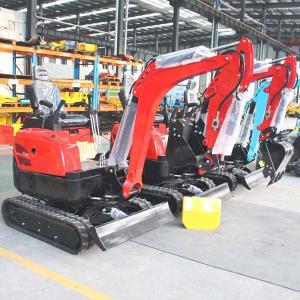 China Piling Mini Bucket Wheel Excavator 1545mm Track Length wholesale