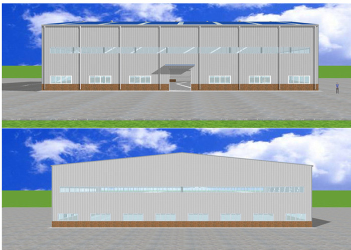 Light Steel Frame Construction Steel Structure Workshop Customized