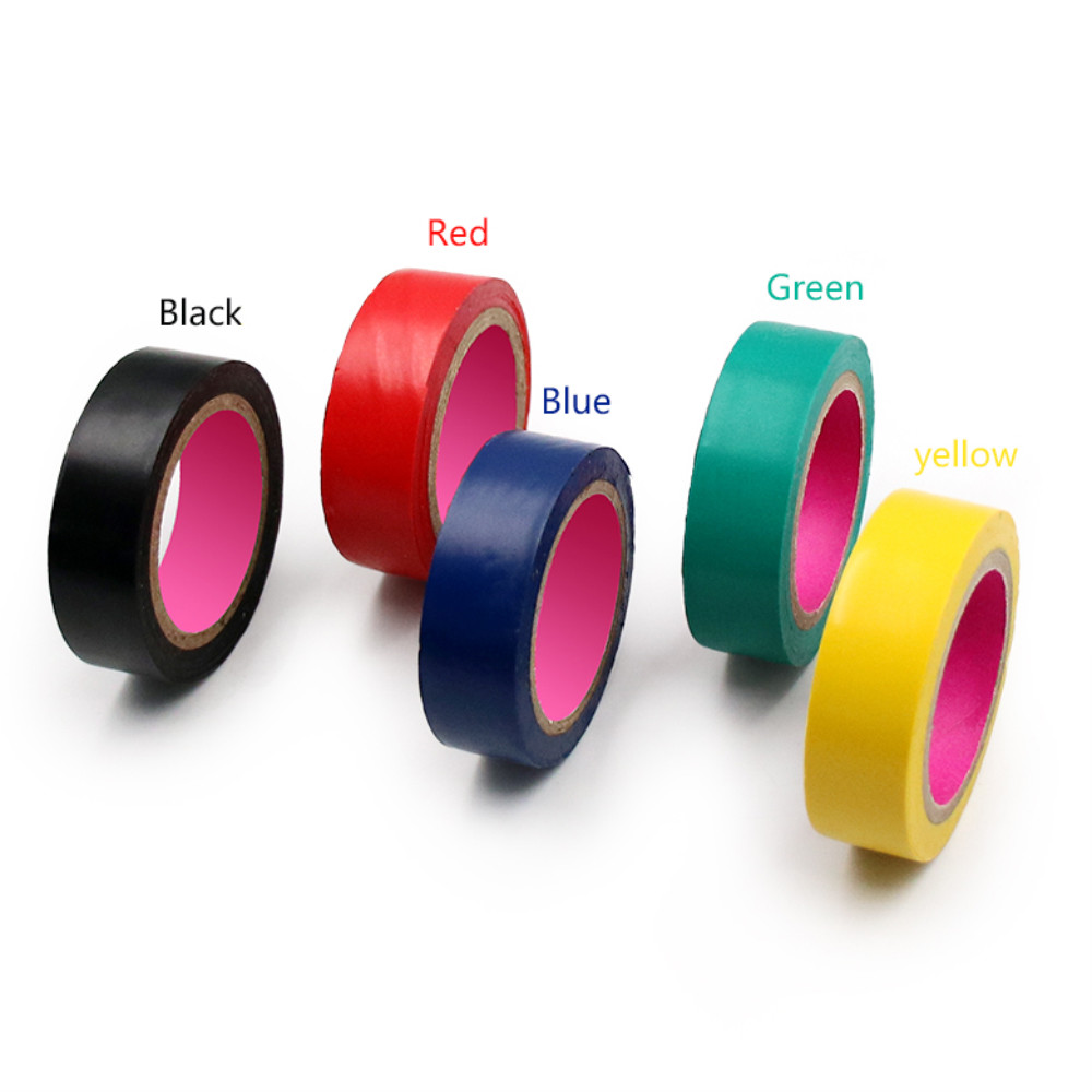 Waterproof Insulation PVC Tape 25mm Yellow Flame Resistant