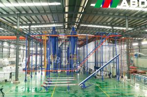 China Professional hot sell powder coating line wholesale