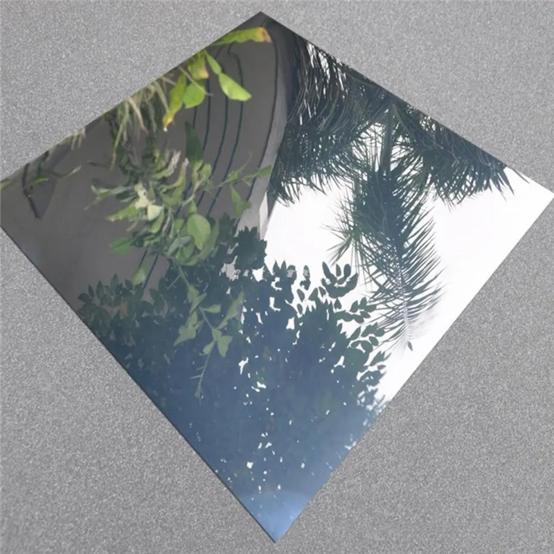 Super Mirror Polished Stainless Steel Sheet Cut To Size Mirror Finish SS Sheet
