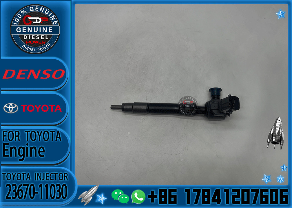 High Quality Common Rail Injector 23670-11030 295700-0310 for Diesel Nozzle Assembly Auto Parts