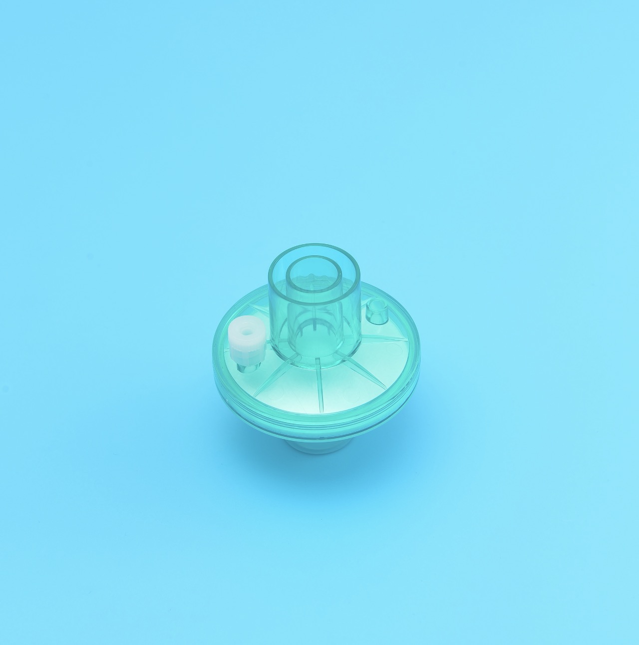 Fast Shipping Disposable Bacteria Viral HME Filter with 15/22 Connection