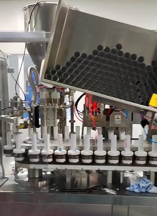 220V Cosmetic Tube Filling And Sealing Machine Pneumatic Driven