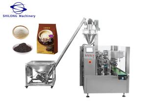 China Penumatic Doypack Premade Bag Packaging Machine 2.3KW Stand Up Pouch Filling Sealing wholesale