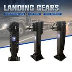80ton Max Payload Trailer Parts Standard Size 19'' Landing Leg 28ton Jost