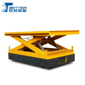 Warehouse Transport Hydraulic Car Trailer Trolley Steel Industry