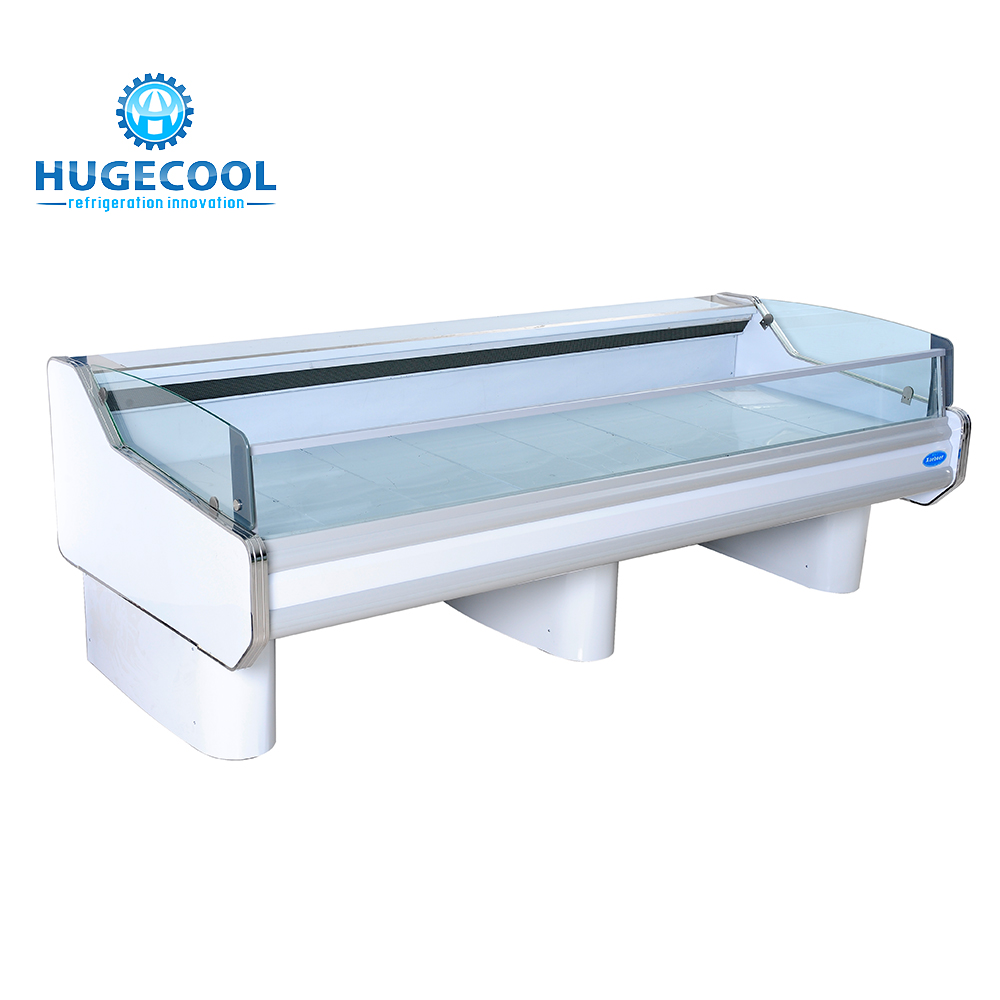 Automatic Defrost Deli Display Cabinets With Micro Computer Controller
