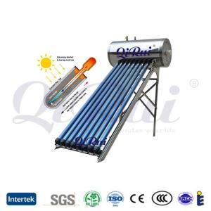 China 100L 150L 200L 300 Liter Pressurized Vacuum Tube Solar Hot Water Collector System with 1 wholesale