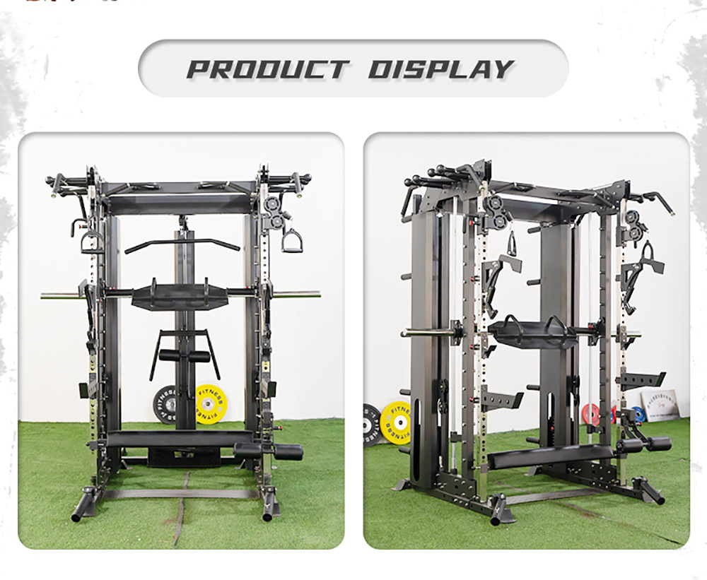 Zh028-1 High Quality Simple Fitness Equipment Multi-Functional Smith Machine