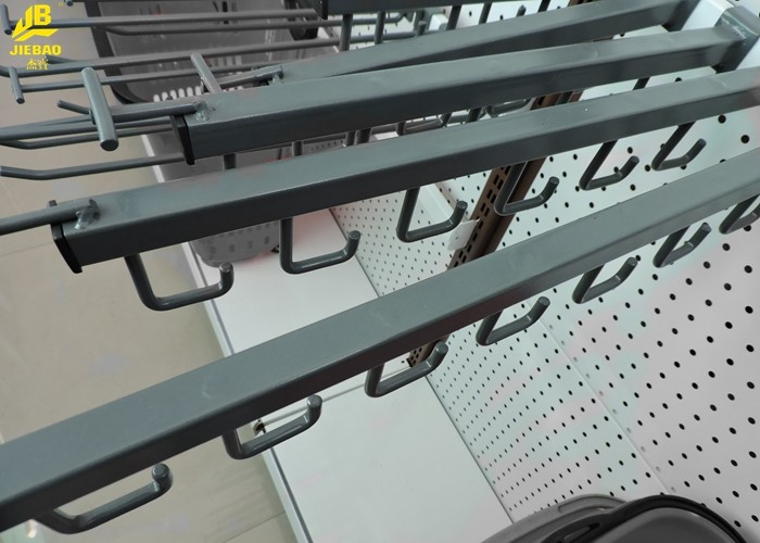 Heavy Duty Peg Board Hangers , Multi Function Pipes Steel Pegboard Hooks