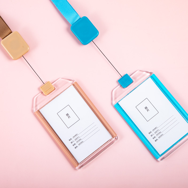 Deyi Assorted Color Print ID Card Holder