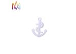 Antifatigue Plated Nautical Lariat Stainless Steel Anchor Pendant