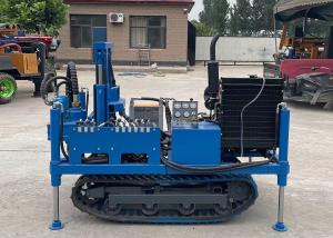 China Crawler Mounted Water Well Drilling Rig For 200mm Diameter Diesel Power wholesale