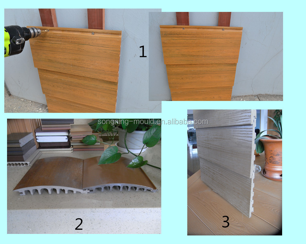 DIY Retaining Wall Decor with Wood Plastic Composite Board White WPC Panel 100mm*10mm