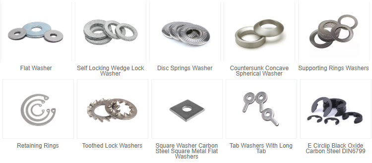 304 316 Stainless Steel Spring Lock Washers DIN127 GB93 Split Lock Washer