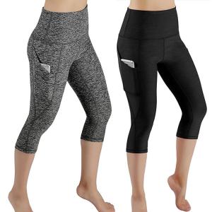 China Fashion Sport Leggings Calf Length Pants Polyester Workout Out Pocket Leggings wholesale