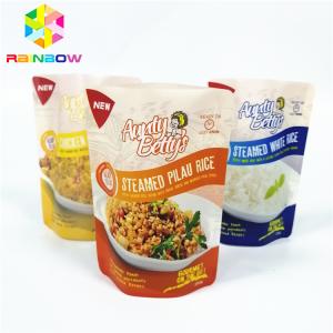 China Fleixble Cooking Bag Stand Up Pouch Packaging Vacuum Sealer Customized Size on sale