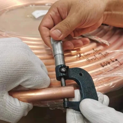99.9% Cu Min Pancake Coil Copper Tube for Air Conditioning and Ventilation at FCA Term
