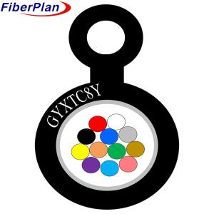 China Central Loose Tube Aerial Mini Figure 8 Fiber Optic Cable GYXTC8Y wholesale