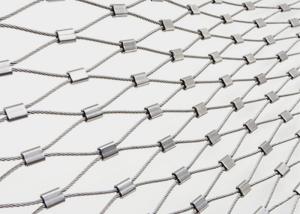 China Flexible X-tend Ferruled Stainless Steel Wire Rope Mesh For Balcony Balustrade wholesale