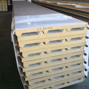 China 100mm Sandwich PUR Panel Metal Sheet PU Sandwich OEM wholesale