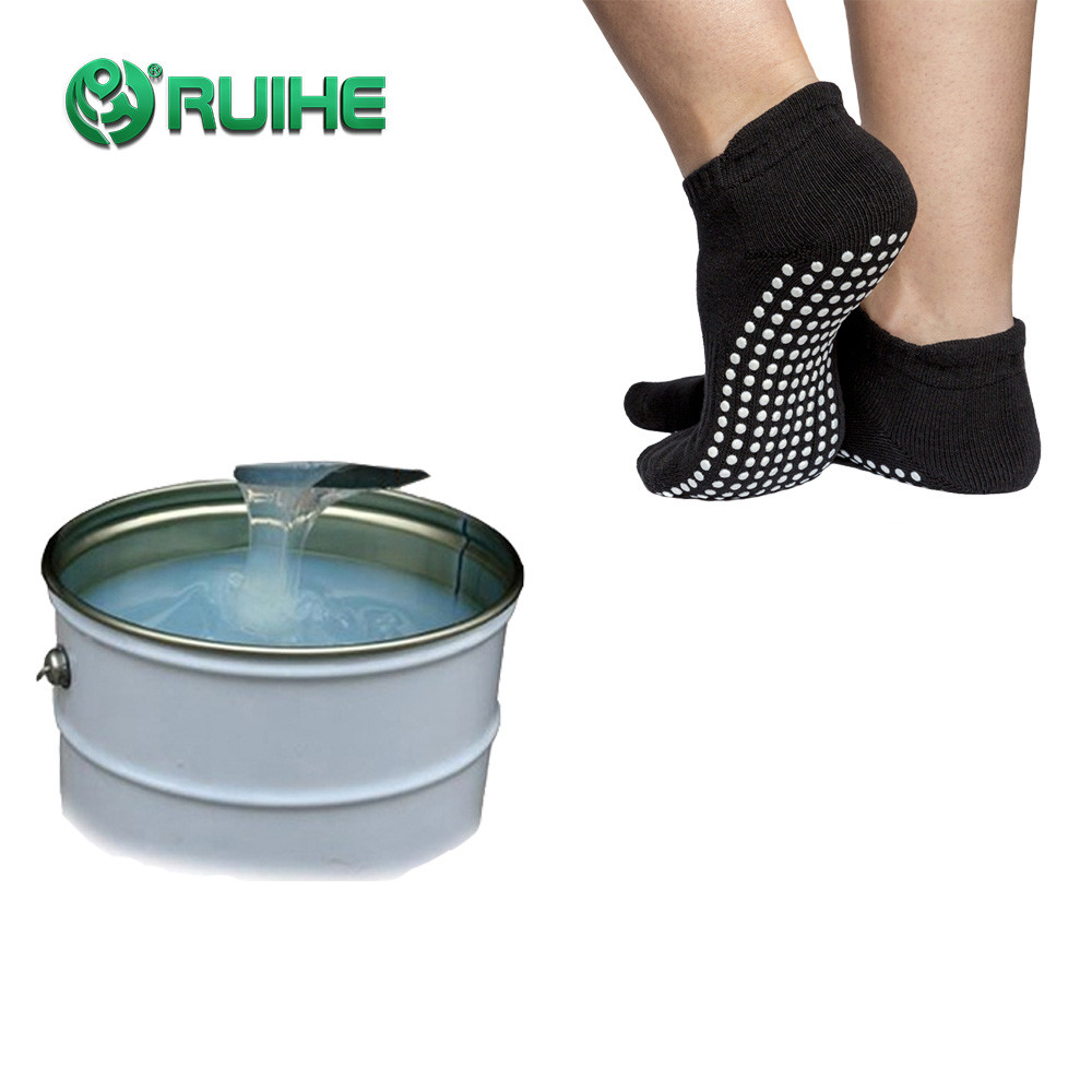 Odorless Fast Curing LSR Liquid Silicone Rubber Textile Fabric Printing 12 Months Shelf Life