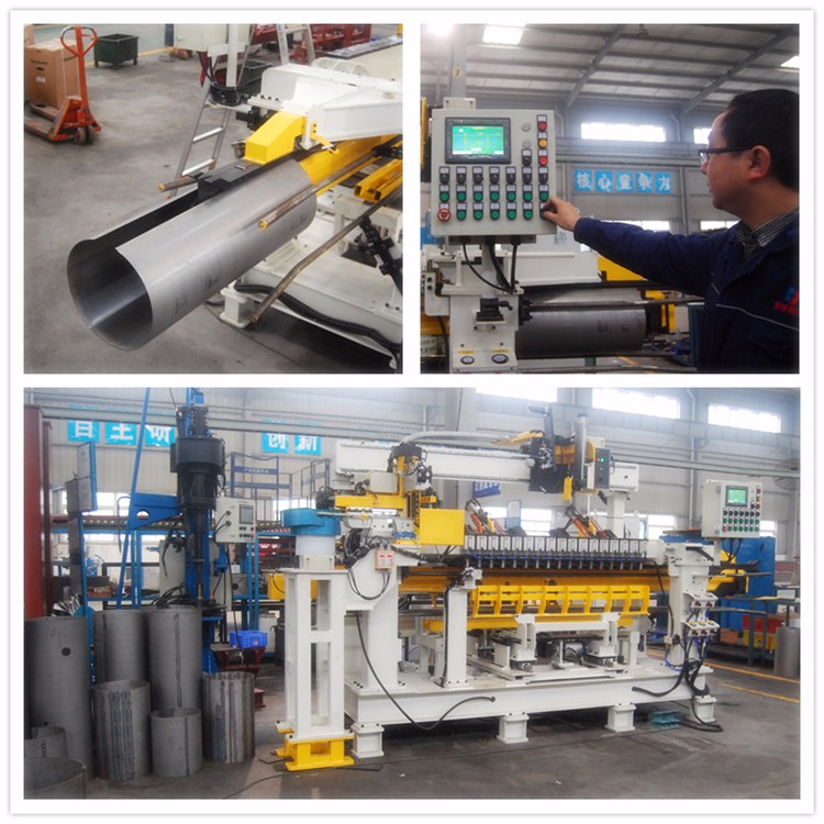 Longitudinal Water Tank Welding Machine Horizontal Auto Straight Seam Welding Machine