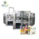 Reliable Liquid Juice Beverage Bottle Filling Machine Packaging Line Fully