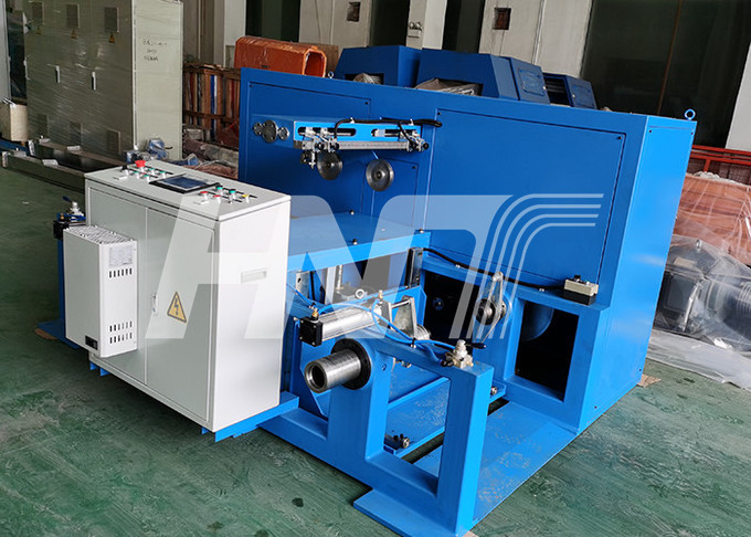 Dual Reel Spooler Wire Take Up Machine With Pneumatic Brake